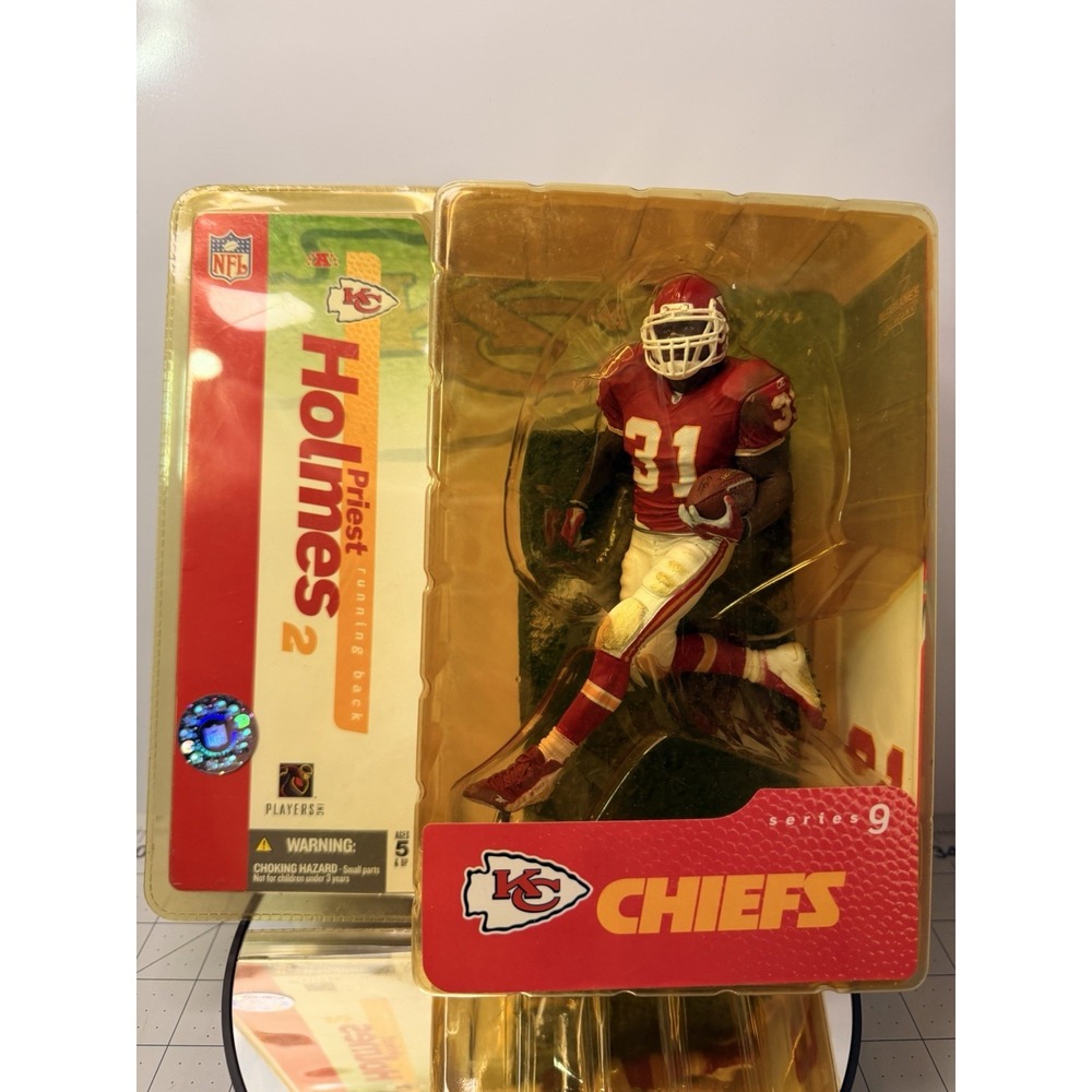McFarlane NFL Series 9 Priest Holmes (Red Jersey / Home Variant)